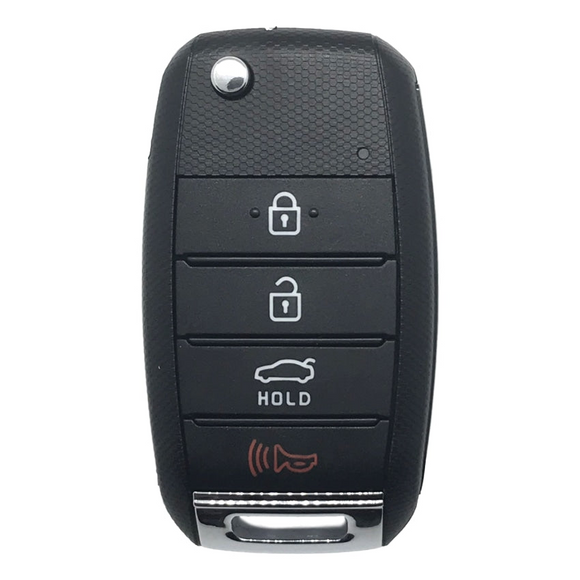 Kia Forte Optima Rio 2013-2020 4 Button Flip Key Shell