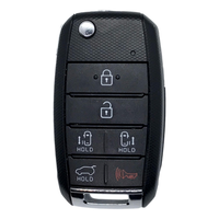 Kia Sedona 6 Button Flip Key 2015-2018 FCC: TQ8-RKE-4F21 PN: 95430 A9300 (OEM)