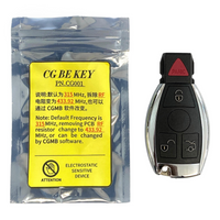 Cgdi Mercedes Benz 4 Button Fobik Key 315/433 Mhz Iyz-3312