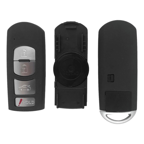 Mazda 4 Button Smart Key Replacement Shell
