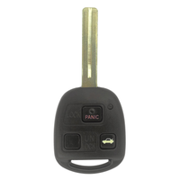 Lexus 2001-2008 Es330 Ls430 3 Button Remote Head Key