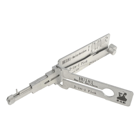 Original Lishi 2-in-1 Pick and Decoder HU181 Harley Davidson Picks & Decoders