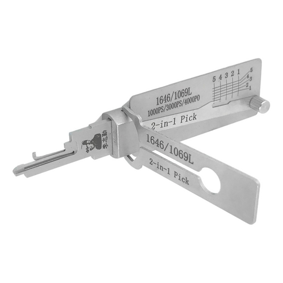 Original Lishi Tool 2-In-1 Pick And Decoder C9200 / 1646 National Compx Mailbox Lock