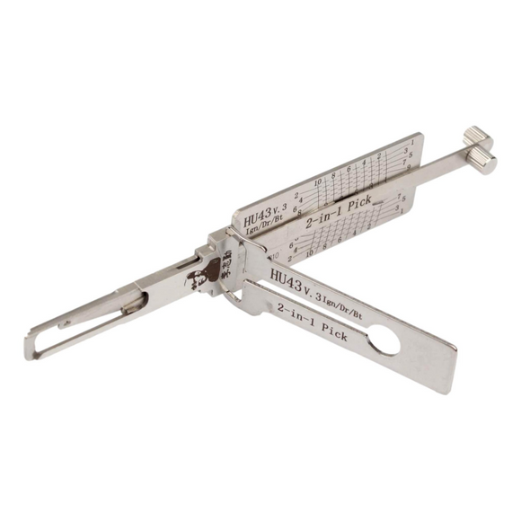 Original Lishi 2-In-1 Pick And Decoder Hu43 Lock