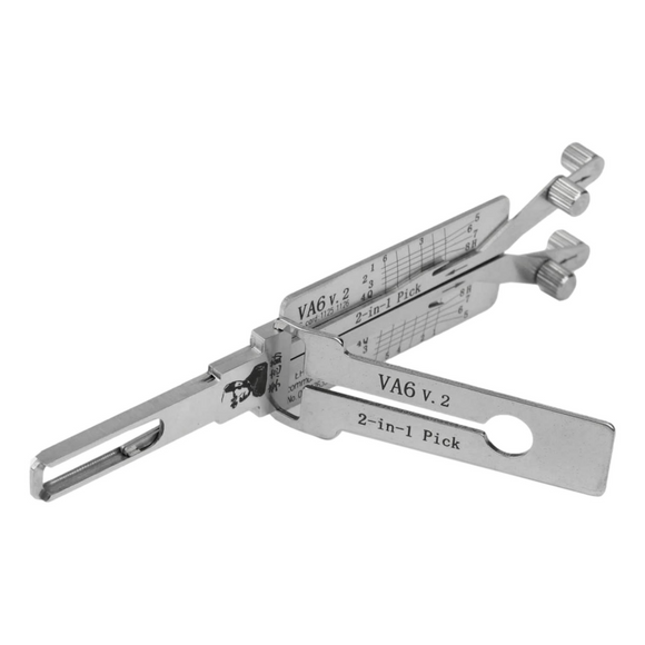 Original Lishi 2-In-1 Pick And Decoder Va6 Lock