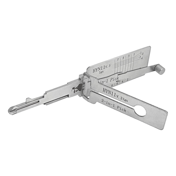 Original Lishi 2-In-1 Pick And Decoder Hyn11 / Ignition Lock
