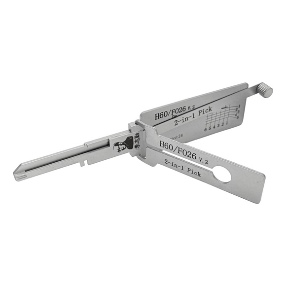 Original Lishi Ford 2-In-1 Pick & Decoder H60 / Fo26 Lock