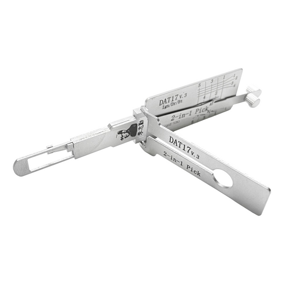 Original Lishi 2-In-1 Pick And Decoder Dat17 V.3 High Security Lock