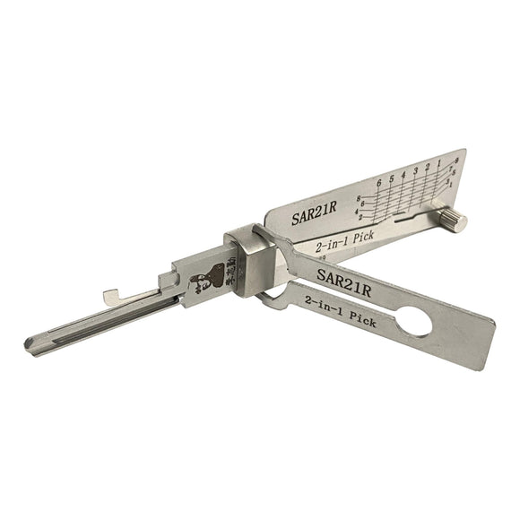 Original Lishi 2-In-1 Pick And Decoder Sargent / Sar21R Lock