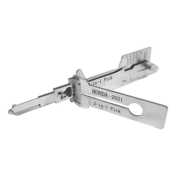 Original Lishi HONDA 2021 2-in-1 Pick & Decoder (Version 1 w/ Half Cut-out) Picks & Decoders