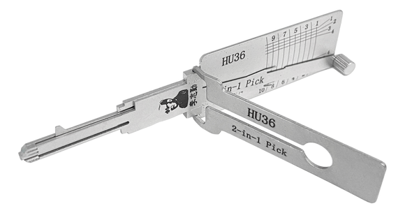 Original Lishi 2-In-1 Pick and Decoder HU36
