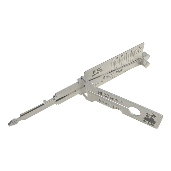 Original Lishi 2 in 1 Pick and Decoder HU23 Mercedes Dual Lifter Picks & Decoders