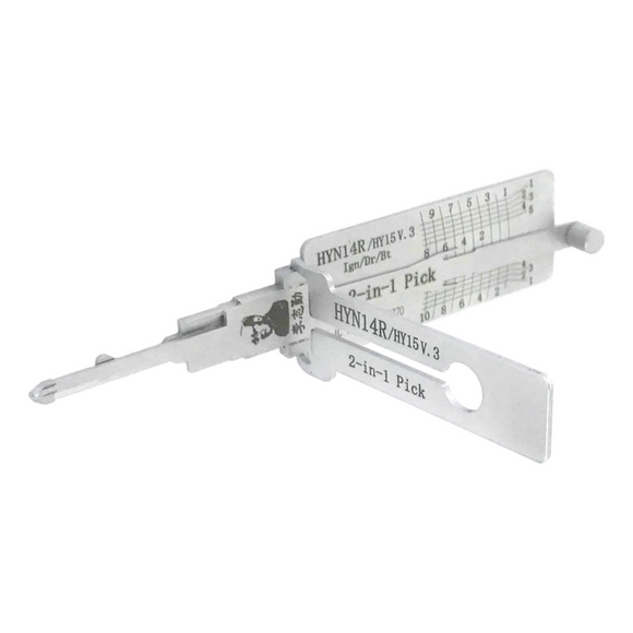 Original Lishi 2-In-1 Pick And Decoder Hy15 Lock