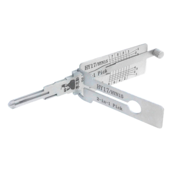 Original Lishi 2-In-1 Pick And Decoder Hy17 Lock
