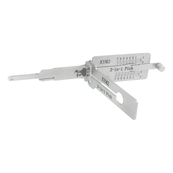 Original Lishi 2-In-1 Pick And Decoder Kym2 Lock