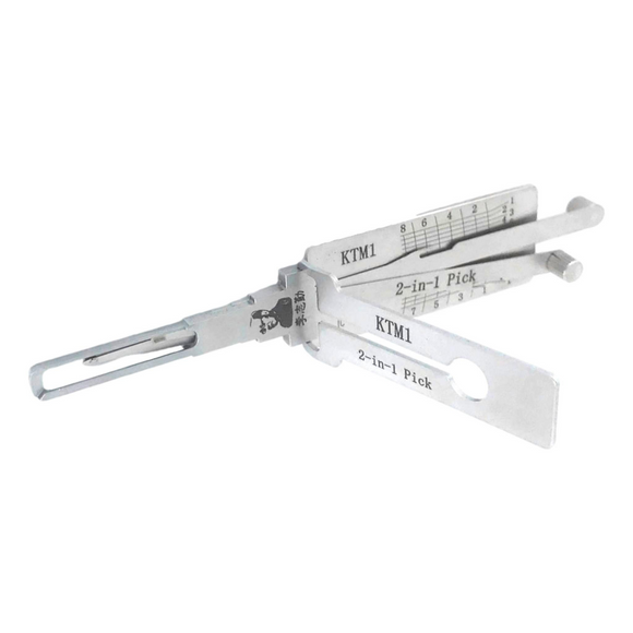 Original Lishi 2-In-1 Pick And Decoder Ktm1 Lock