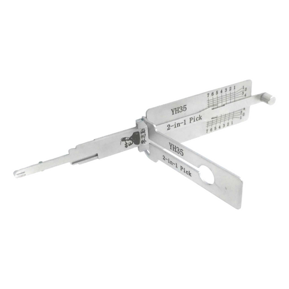 Original Lishi 2-In-1 Pick And Decoder Yh35 Lock