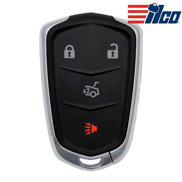 Ilco Look-Alike Cadillac Ats Cts Xts 4 Button Remote 2015-2019 Prx-Cad-4B1 Key
