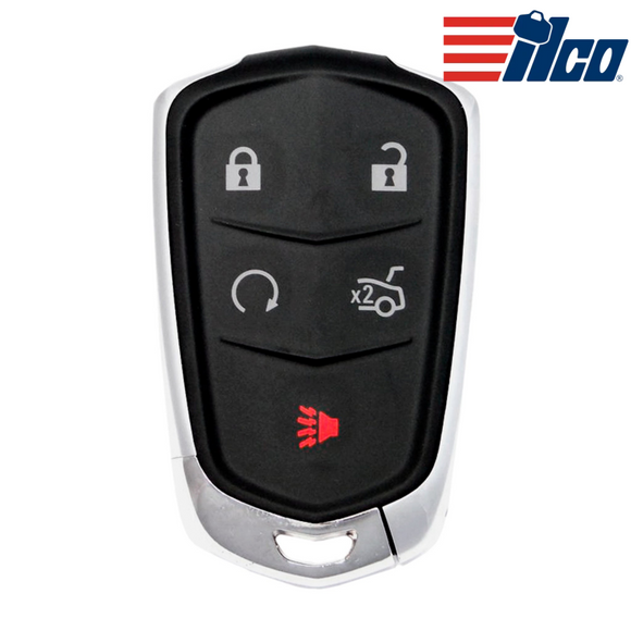 Ilco Look-Alike Cadillac Ct6 5 Button Remote 2016-2020 Prx-Cad-5B2 Key