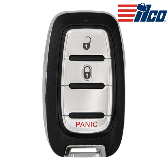 Ilco Look-Alike Chrysler Pacifica Voyager 3 Button Remote 2017-2022 Prx-Chry-3B2 Key