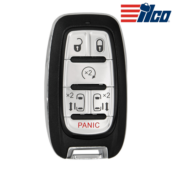 Ilco Look-Alike Chrysler Pacifica Voyager 6 Button Remote 2017-2014 Prx-Chry-6B2 Key