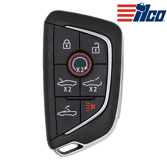 Ilco Look-Alike Chevrolet 7 Button Remote Prx-Chevy-7B1 Key