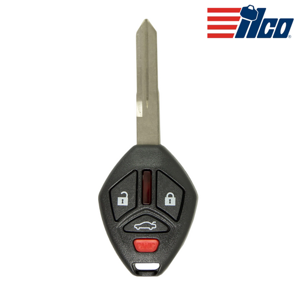 Ilco Look-Alike Mitsubishi Eclipse Galant 4 Button Remote 2006-2007 Rhk-Mits-4B1 Key