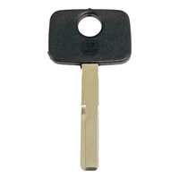Opel Jma Plastic Head Metal Key Op-Wh.p / Hu43P
