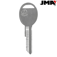 Jma Metal Key Brass Nickle Plated Gm-11 B51 Np