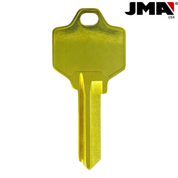 Jma Ntl Brass Finish Ntl-1De Na25 Br Metal Key