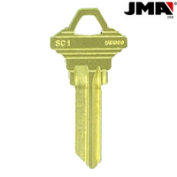 Schlage Brass Key Slg-3E Sc1 Br Metal