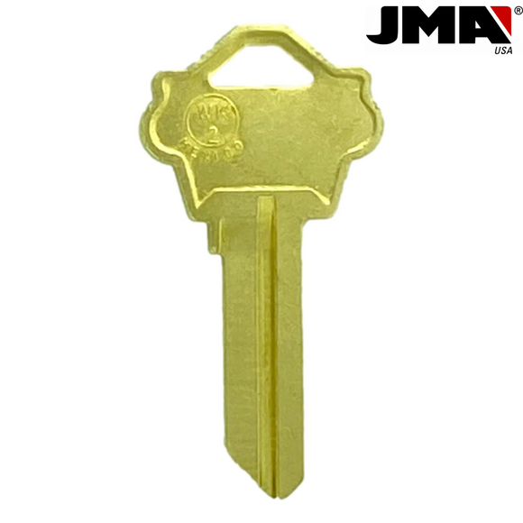 Weslock Brass Key Wes-1De Wk2 Br Metal