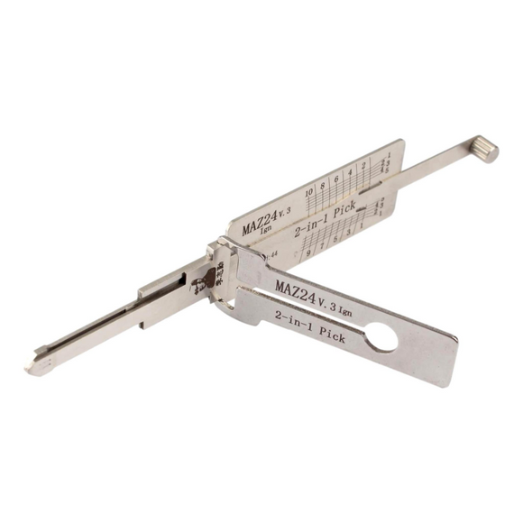 Original Lishi 2-In-1 Pick And Decoder Maz24R+ Ignition Lock