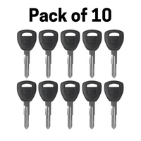 Hd106 Honda Acura Transponder Key 1997-2006 (10 Pack)