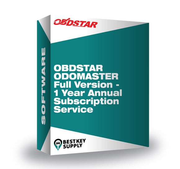 OBDSTAR ODOMASTER Full Version - 1 Year Annual Subscription Service