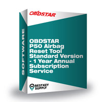 OBDSTAR P50 Airbag Reset Tool Standard Version - 1 Year Annual Subscription Service
