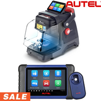 Autel MaxiIM IM508S and Xhorse XP005L Dolphin II Key Cutting Machine Bundle Programming Device