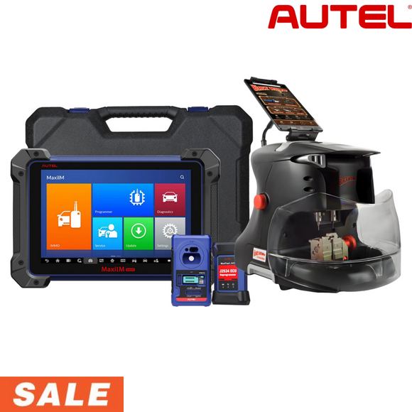 Autel MaxiIM IM608 Pro II Programmer With Black Widow Deluxe Key Cutting Machine Bundle Programming Device