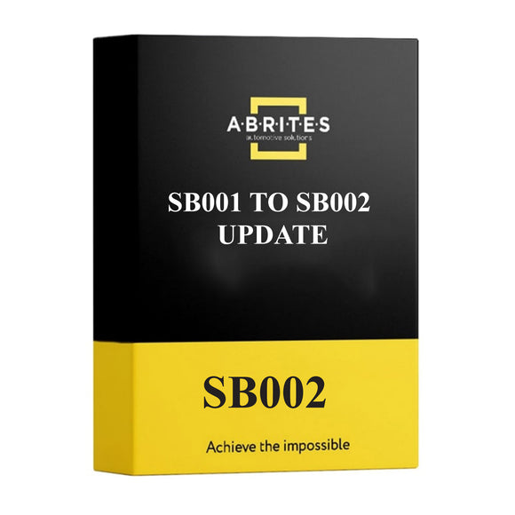ABRITES SB001 to SB002 Update