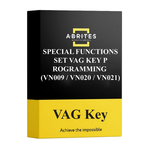 ABRITES VAG KEY - Special Functions Set VAG Key Programming (VN009 / VN020 / VN021)