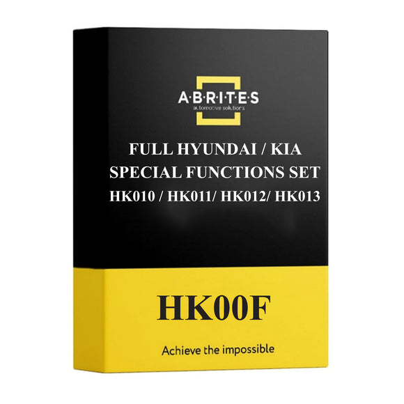 ABRITES HK00F - FULL HYUNDAI / KIA SPECIAL FUNCTIONS SET HK010 / HK011 / HK012 / HK013
