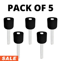 Ho03 Transponder Key For Honda Acura 2003-2016 - Pack Of 5