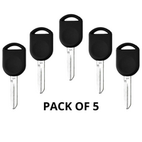 H92 PT Transponder Key - Chip: 4D63 80 Bit (Pack of 5)