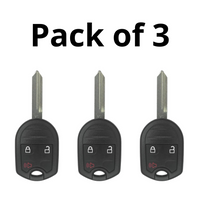 Ford 3 Button Remote Head Key For Cwtwb1U793 - Pack Of