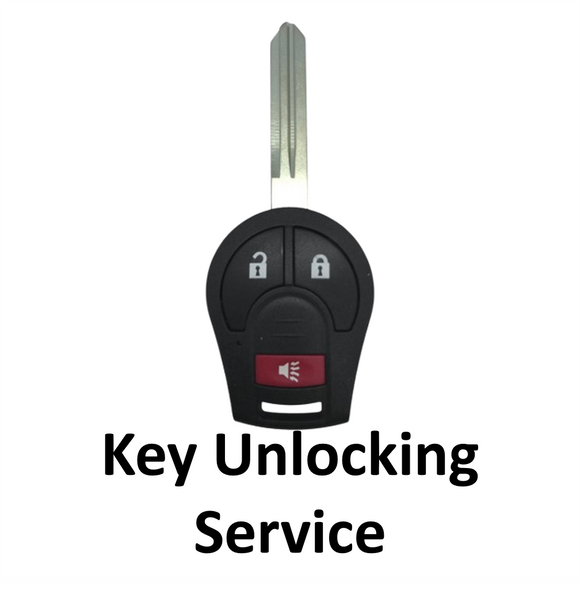 Nissan Remote Head Key CWTWB1U751 Unlocking  and Shell Service