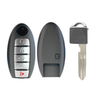 Nissan 5 Button Smart Key Shell Replacement Case For KR5S180144014 | Aftermarket Key Shell