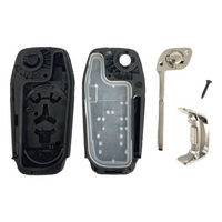 Replacement Shell Case For Ford F-Series 4 Button Flip Key Key Shell
