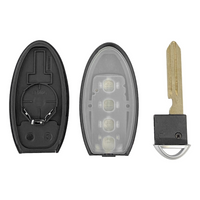 Nissan 4 Button Replacement Shell w/ Hatch For CWTWB1U787 | Aftermarket Key Shell