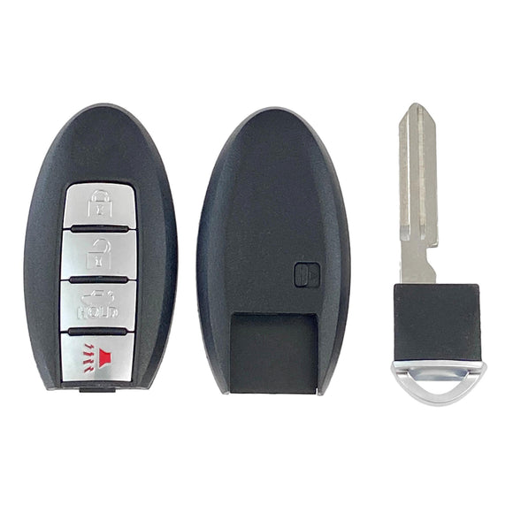 Nissan 4 Button Smart Key Shell Replacement Case (Old Model)