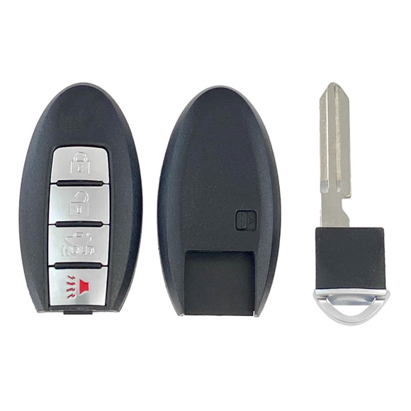 Nissan 4 Button Smart Key Shell Replacement Case For CWTWBU735 | Aftermarket Key Shell